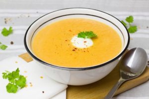 Luxury Holiday Recipe Carrot Ginger Soup